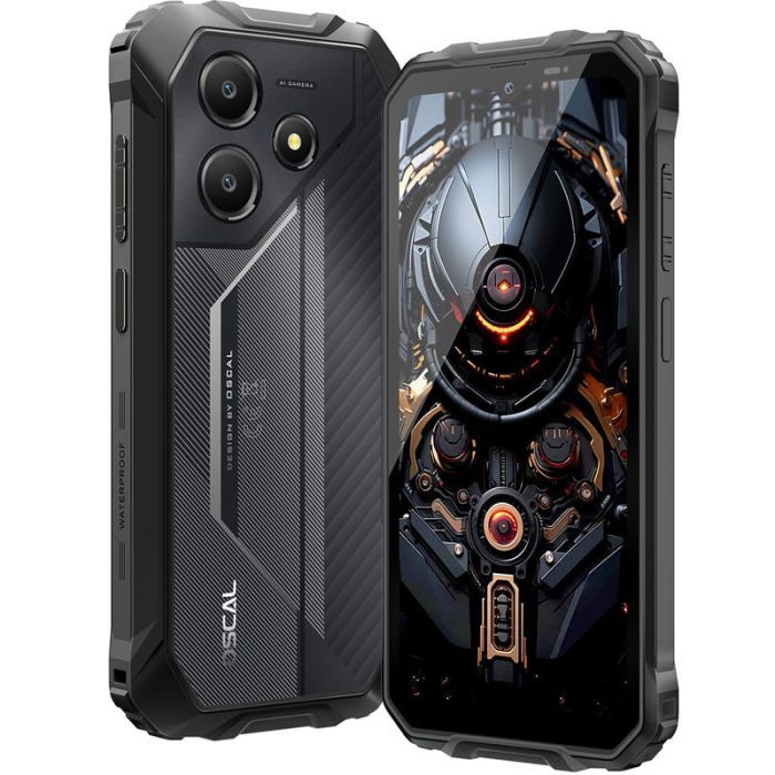 Мобильный телефон Oscal Marine 2 8/256GB Black изображение 7