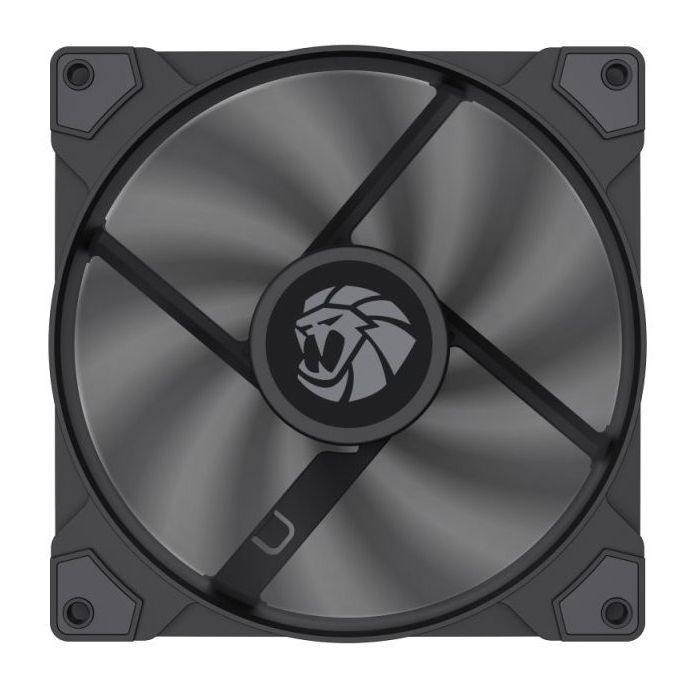 Кулер для корпуса Gamemax GMX-14WFBK-PWM изображение 2