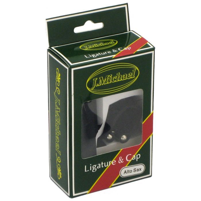 Лигатура для саксофонов J.Michael Leather Clamp and Cap for Alto Sax (D-03) изображение 2