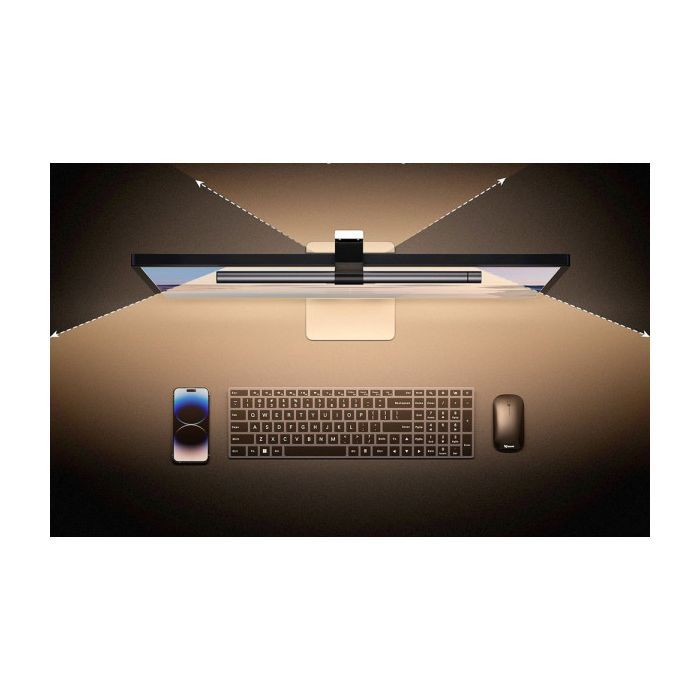 Настільна лампа Choetech Monitor backlight + Elesense backlight, 90+48 LED, 7W (E1132-GY) зображення 5