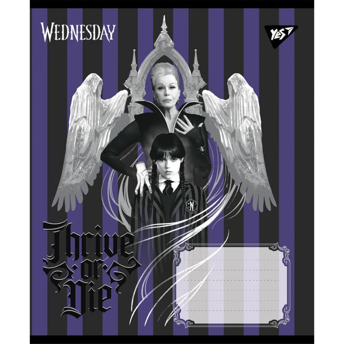 Тетрадь Yes Wednesday Таинственные уроки А5 24 листа клетка (768268) изображение 5