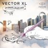 Ручка пір'яна Parker VECTOR 17 XL Metallic Lilac CT  FP M (06 412) зображення 7