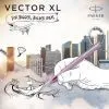 Ручка перьевая Parker VECTOR 17 XL Metallic Lilac CT  FP M (06 412) изображение 7