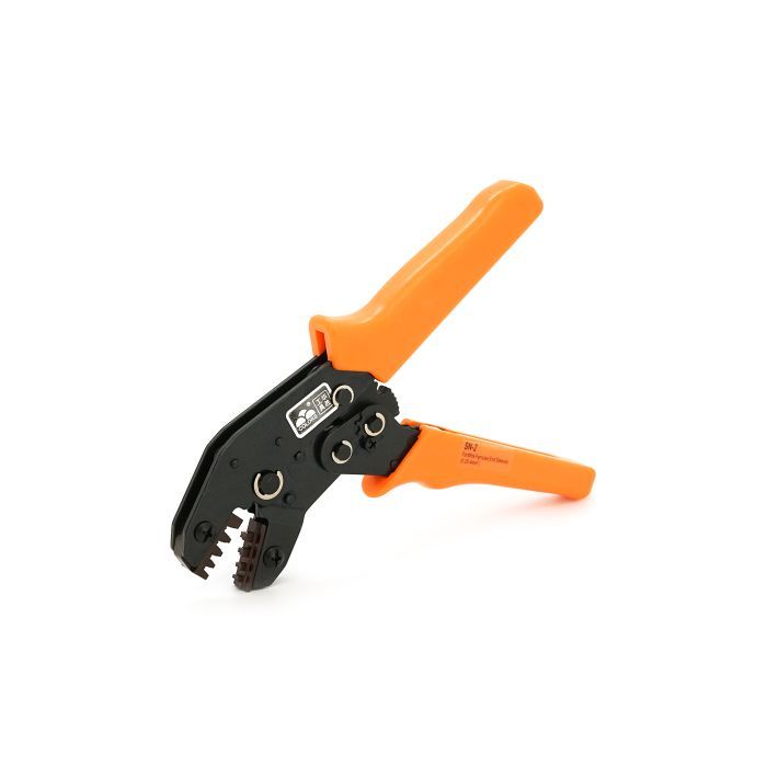 Затиск для клем Voltronic SN-2 для обтискання клем, 0.25-1.5mm2, Black-orange (SN-2-OR) зображення 2