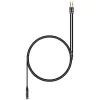 Кабель мультимедийный 3.5mm F to 2x3.5mm M 0.4m (4pin) black XoKo (AC-009) изображение 2