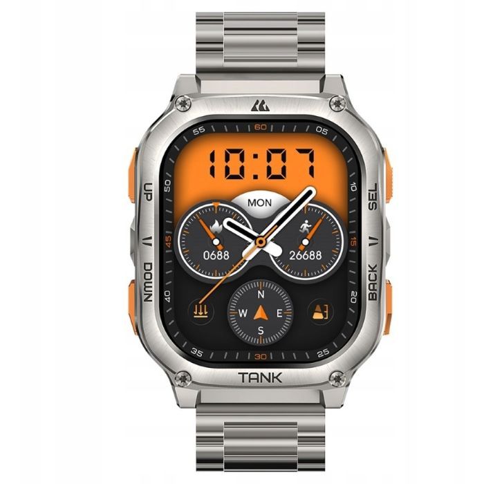 Смарт-часы KOSPET Tank M3 ULTRA SE SILVER (6974958251071) изображение 2