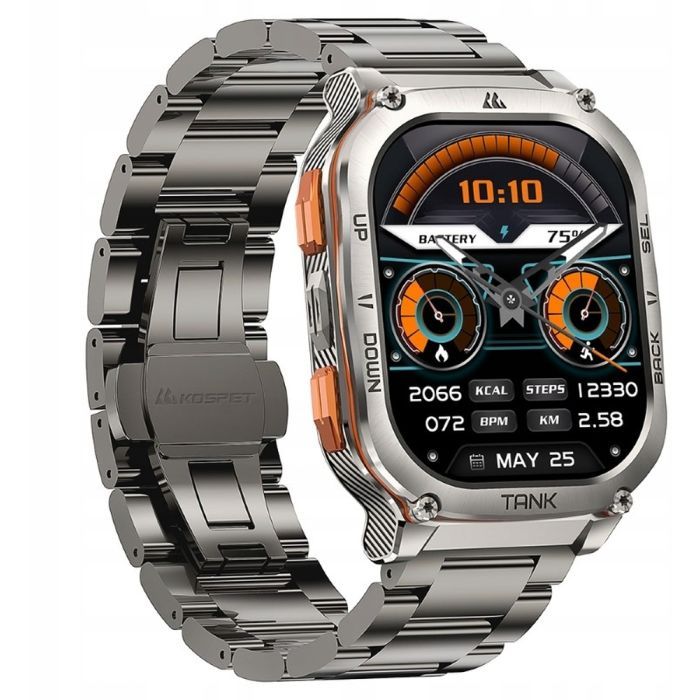 Смарт-часы KOSPET Tank M3 ULTRA SE SILVER (6974958251071) изображение 3