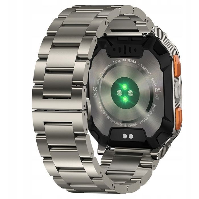 Смарт-часы KOSPET Tank M3 ULTRA SE SILVER (6974958251071) изображение 5
