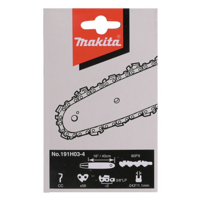 Цепь Makita для UC4020A, UC4041A, DUC406, DUC407, UC016G (191H03-4) изображение 3