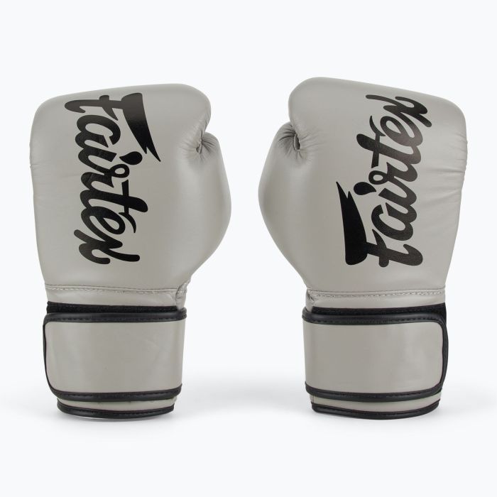 Боксерские перчатки Fairtex BGV14 Grey 12 унцій (бинти в комплекті) (BGV14_12oz_Grey) изображение 5