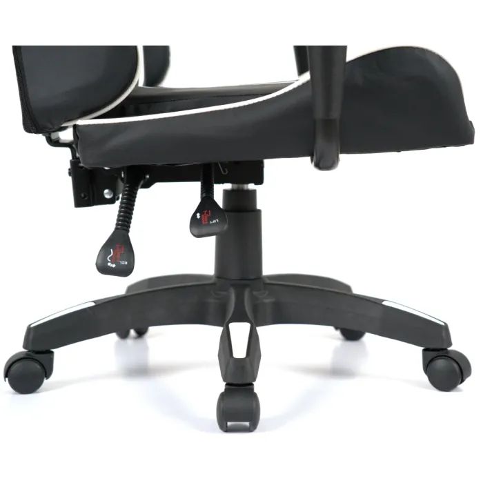 Кресло игровое Аклас Стрек Light ANF Красный (PU-черный/красный) (00160344) изображение 10