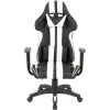 Кресло игровое Аклас Стрек Light ANF Белый (PU-черный/белый) (00160343) изображение 2
