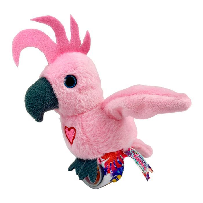 Интерактивная игрушка Happy Yappers браслет "Веселые болтали" Какаду розовый (9595)