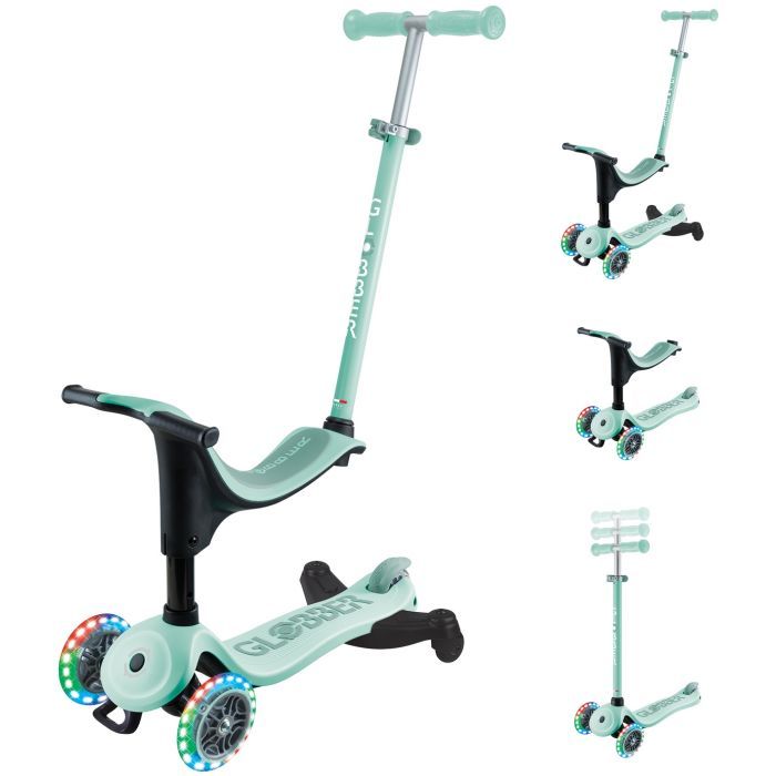 Самокат Globber Go Up Sporty 360 колеса з підсвіткою Синій (456-600) изображение 7