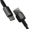 Дата кабель USB 2.0 AM to USB-C 2.0m 100W black Baseus (CAWJ000101) зображення 3