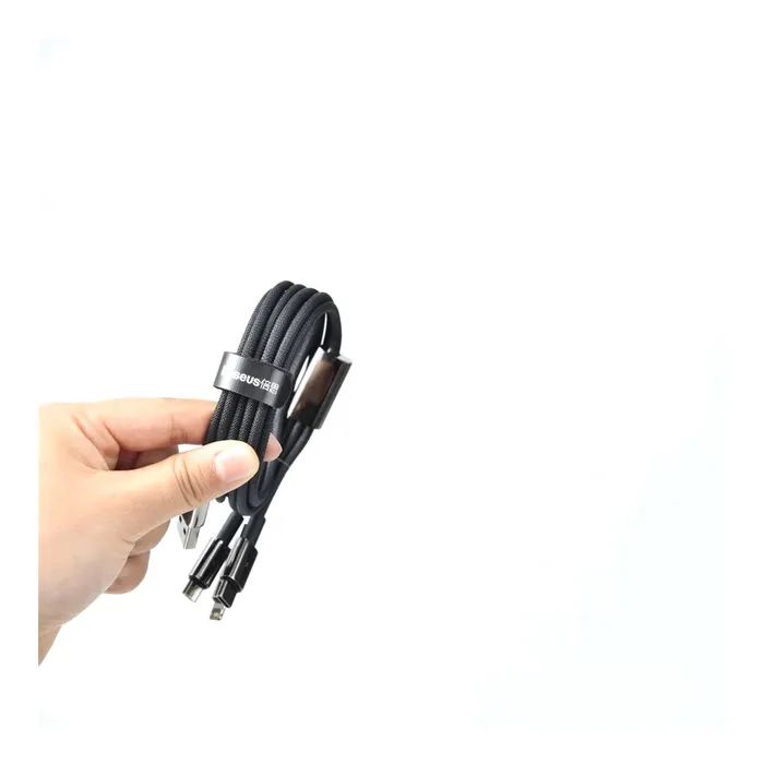 Дата кабель USB 2.0 AM to USB-C 1.0m 100W black Baseus (CAWJ000001) зображення 9