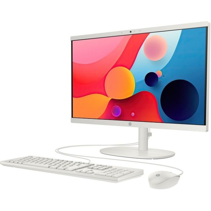 Комп'ютер HP 22-dg0002ua AiO / i3-N300, 8, 512, WiFi, кл+м, white (C31F4EA) зображення 3