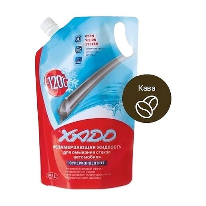 Омивач автомобільний Xado -120 С Кофе 1л (XA 50011_11)