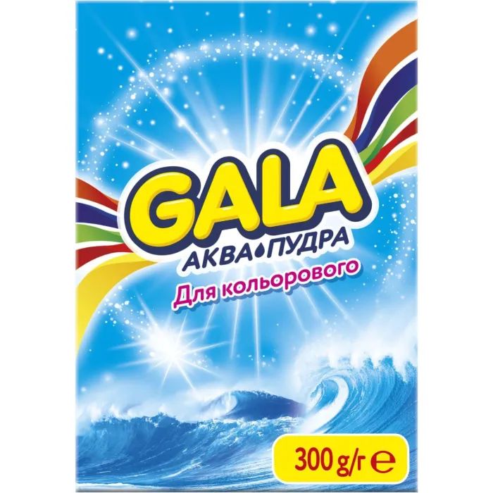Стиральный порошок Gala Аква-Пудра Морская свежесть для цветного белья 8 кг (8001090807373)