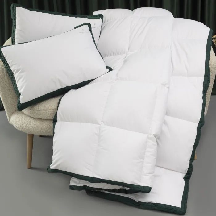 Ковдра MirSon літня 100% пух Imperial Satin Luxe односпальне 140х205 (2200007209224) зображення 2