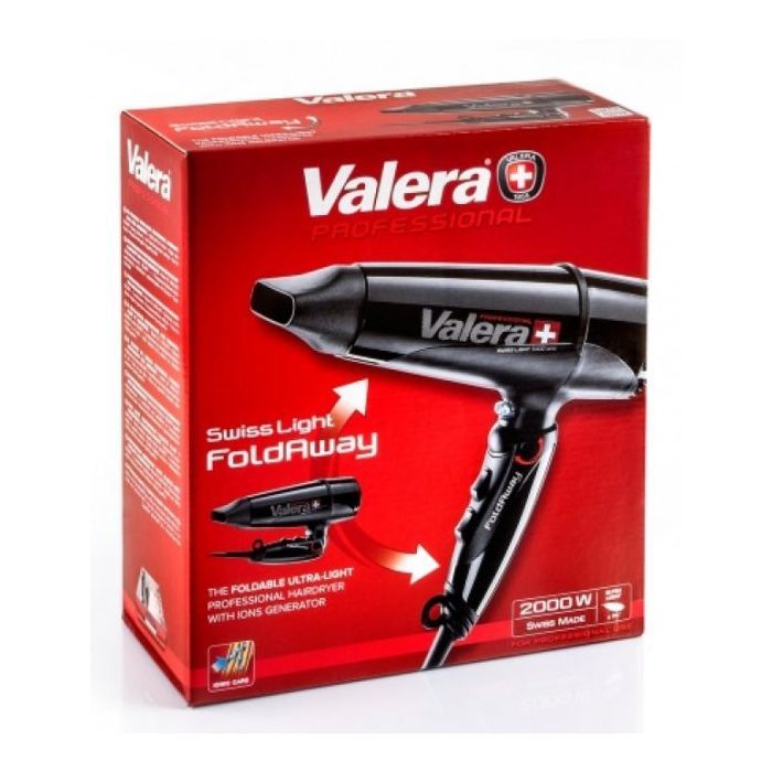Фен Valera Swiss Light 5400 Fold-Away Ionic Tourmaline Black (SL5400T) изображение 5