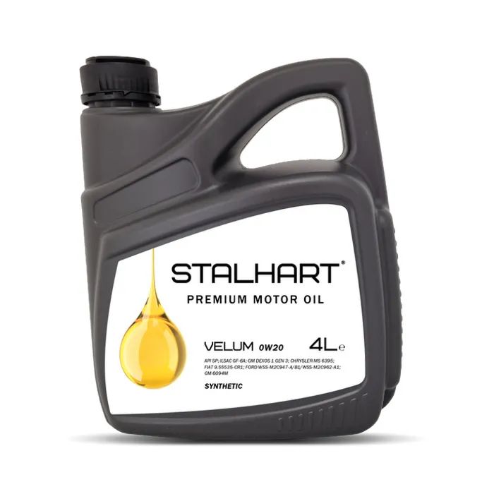 Моторное масло STALHART VELUM 0W-20 4л (745222)