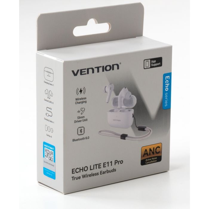 Навушники Vention Echo Lite E11 Pro Black (NBVB0-Pro) зображення 10