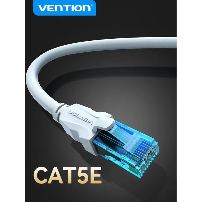 Патч-корд 3м, RJ-45 cat 5e UTP blue Vention (VAP-A10-S300) изображение 10