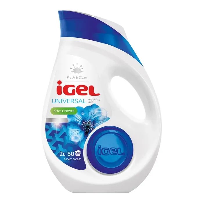Гель для стирки iGel Universal С ароматом свежести 2 л (5999577880076)