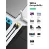 Патч-корд 3м, F/FTP cat 7 RJ-45 black Ugreen (U_11270) изображение 4