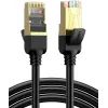 Патч-корд 3м, F/FTP cat 7 RJ-45 black Ugreen (U_11270)