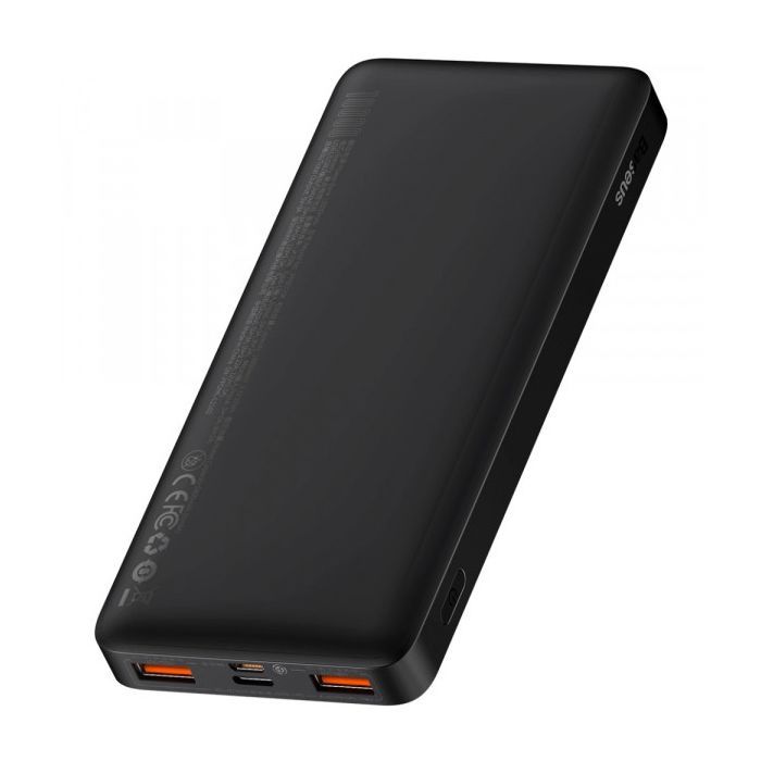 Батарея універсальна Baseus 10000mAh Bipow Overseas Edition 20W, Black (PPBD050301) зображення 3
