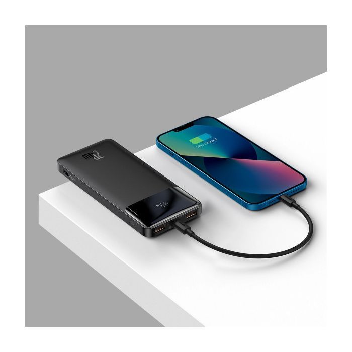 Батарея універсальна Baseus 10000mAh Bipow Overseas Edition 20W, Black (PPBD050301) зображення 6