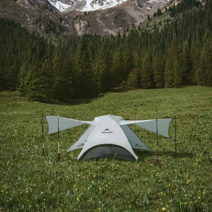 Палатка Naturehike двомісний ультралегкий Star River UL CNK2450WS022, коричневий (6975641883067) изображение 3