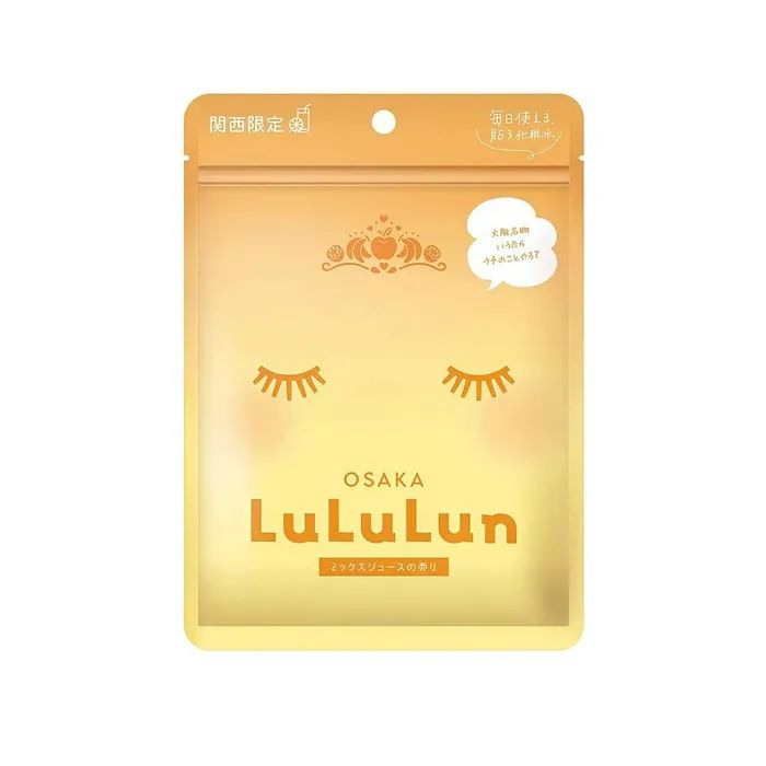 Маска для лица Lululun Face Mask Osaka Mixed Juice 7 шт (4580794010950) изображение 2