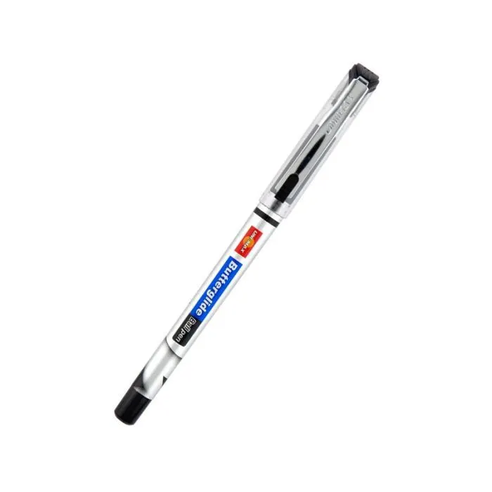 Ручка шариковая Unimax Butterglide, черная (UX-122-01) изображение 2