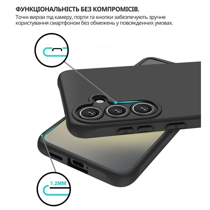 Чехол для мобильного телефона BeCover silicone Samsung Galaxy S26 SM-S942 Black (714876) изображение 4