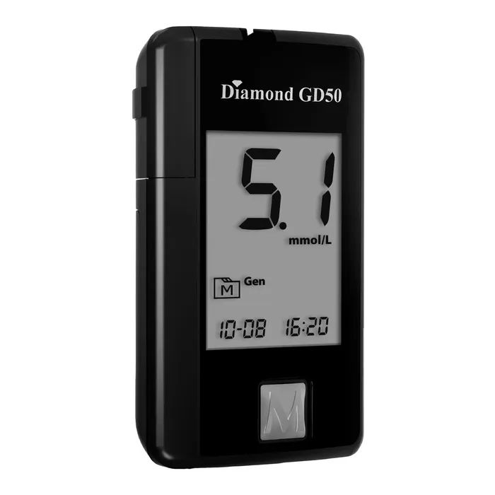 Глюкометр Gamma Diamond GD50 (7640296962601) зображення 2
