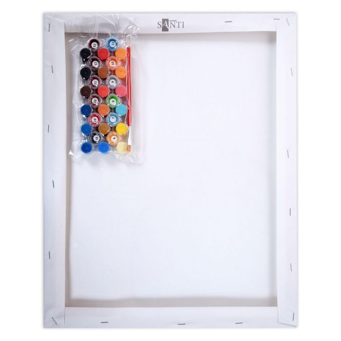 Картина по номерам Santi "Червоний кінь", 40*50см (955768) изображение 3