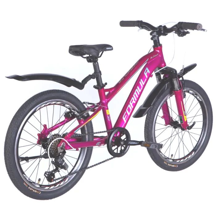 Велосипед Formula 20" BLACKWOOD Vbr FR рама-11" AL 2026 малиновий (OPS-FR-20-106) зображення 3