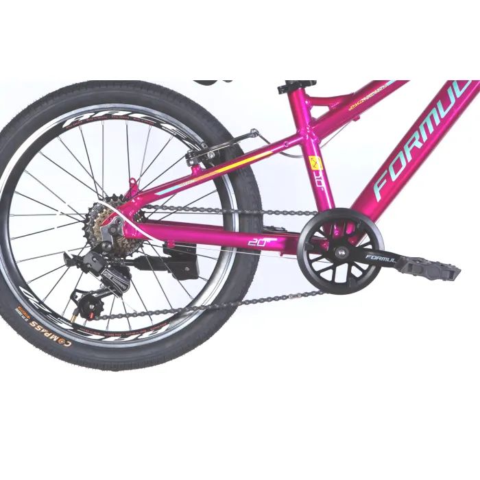 Велосипед Formula 20" BLACKWOOD Vbr FR рама-11" AL 2026 малиновий (OPS-FR-20-106) зображення 5