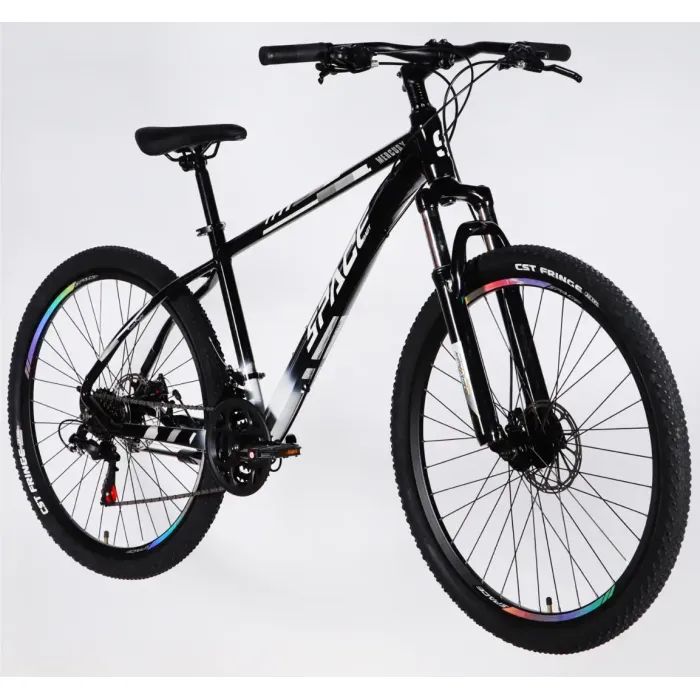Велосипед Space 27.5" MERCURY DD FR рама-17" AL 2026 чорно-білий (OPS-SP-27.5-075) изображение 2