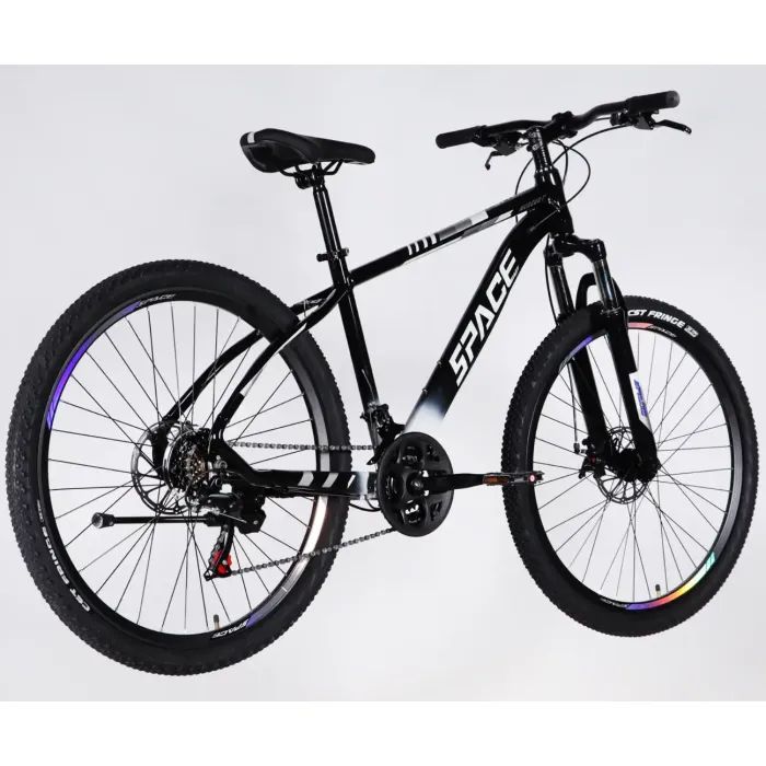 Велосипед Space 27.5" MERCURY DD FR рама-17" AL 2026 чорно-білий (OPS-SP-27.5-075) изображение 3