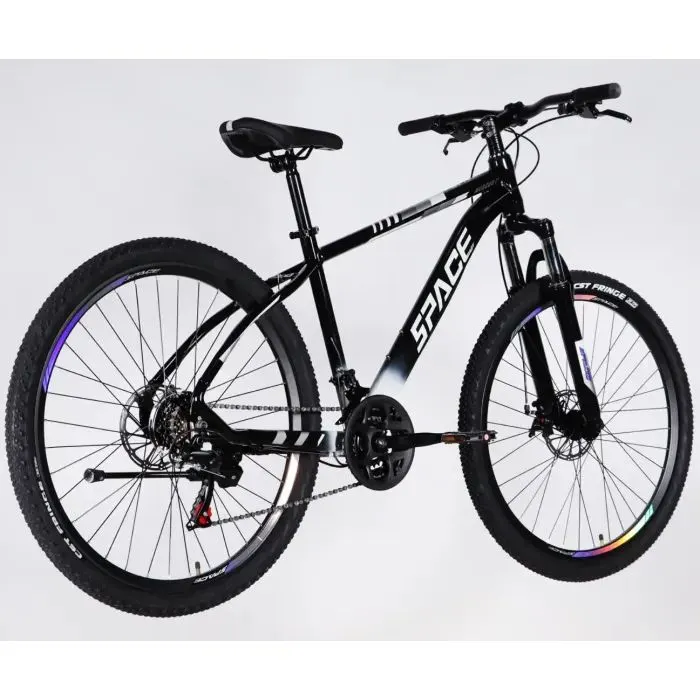 Велосипед Space 27.5" MERCURY DD FR рама-17" AL 2026 чорно-білий (OPS-SP-27.5-075) зображення 3