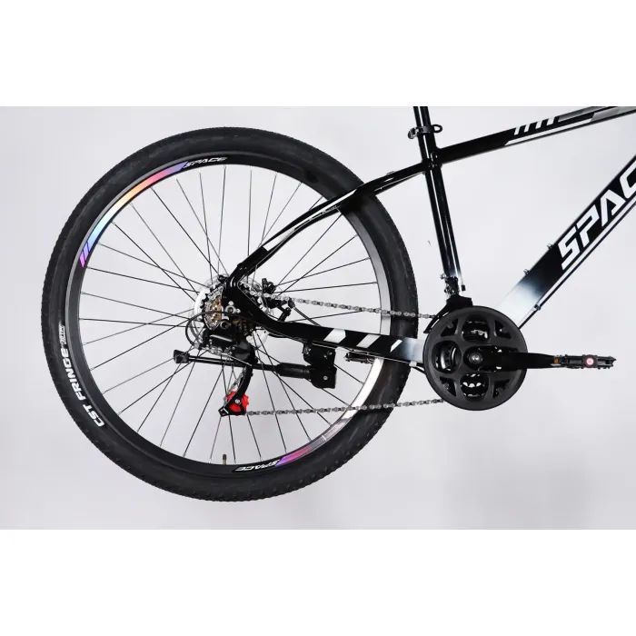 Велосипед Space 27.5" MERCURY DD FR рама-17" AL 2026 чорно-білий (OPS-SP-27.5-075) изображение 5