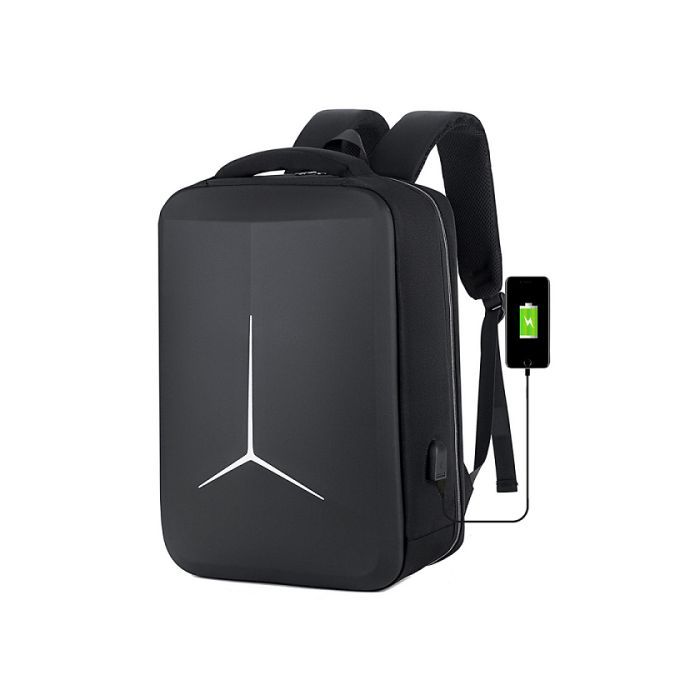 Рюкзак для ноутбука Voltronic 15.6", TT-2020-2G, Nylon, Polyester, Oxford, Gray, USB (TT-2020-2G)