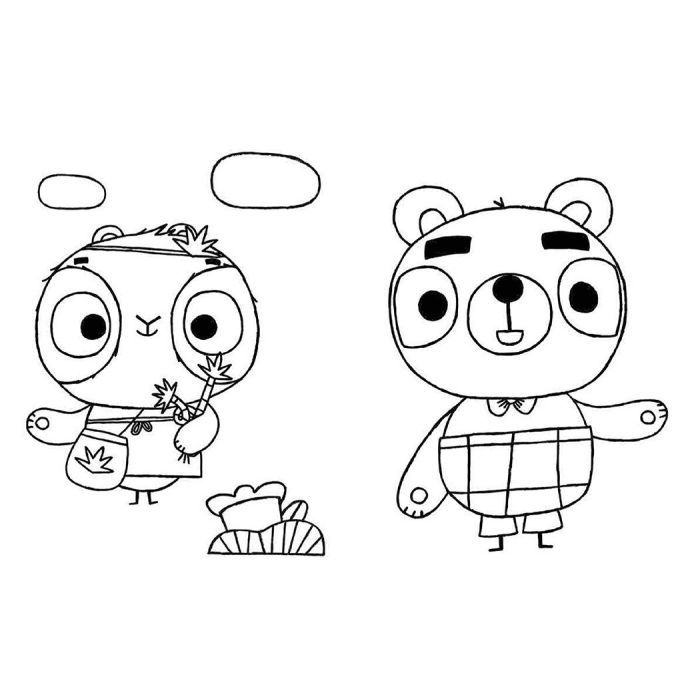 Книга Гра з кольором. Хоробрі зайці. Допитливі зайці Ранок (9789667512842) изображение 3