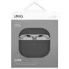 Чехол для наушников Uniq Lino AirPods 4 Silicone Ash Grey (8886463691373) изображение 5