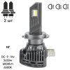 Автолампа PULSO LED-chips Flip chip/9-16V/2*50W/6000Lm/6500K (VO-H7) зображення 3