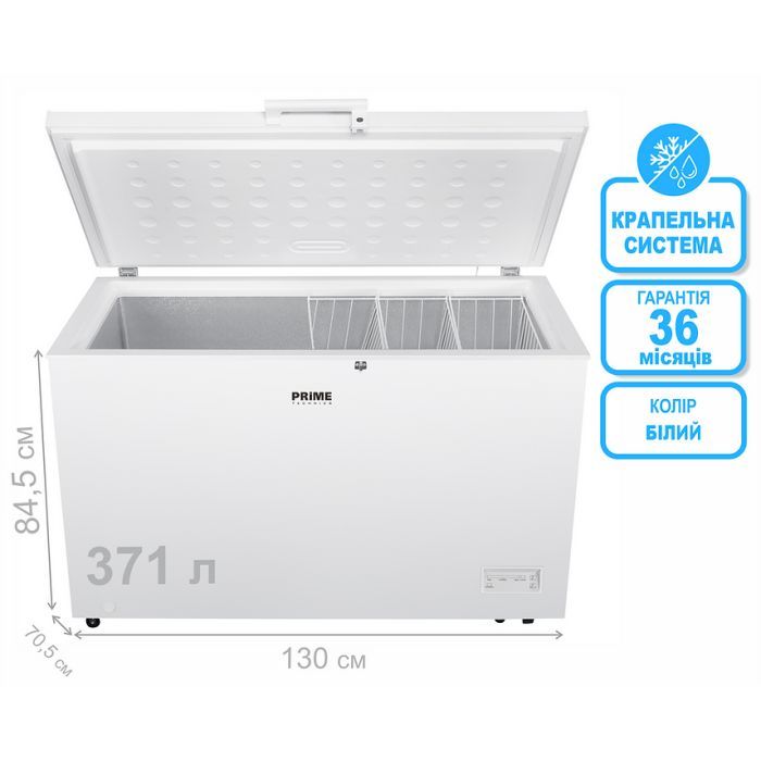 Морозильный ларь PRIME Technics CS4023E изображение 2